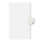 Avery Consumer Products Alphabetical Divider, "L", Side Tab, 8-1/2"x11", 25PK, White
