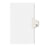 Avery Consumer Products Alphabetical Divider, "N", Side Tab, 8-1/2"x11", 25PK, White