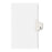 Avery Consumer Products Alphabetical Divider, "S", Side Tab, 8-1/2"x11", 25PK, White