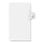 Avery Consumer Products Alphabetical Divider, "T", Side Tab, 8-1/2"x11", 25PK, White