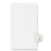 Avery Consumer Products Alphabetical Divider, "Y", Side Tab, 8-1/2"x11", 25PK, White