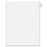 Avery Consumer Products Legal Index, Side Tab 1, 8-1/2"x11", 25/PK, 1/25 Cut