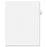Avery Consumer Products Legal Index, Side Tab 6, 8-1/2"x11", 25/PK, 1/25 Cut