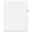 Avery Consumer Products Legal Index, Side Tab 8, 8-1/2"x11", 25/PK, 1/25 Cut