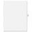 Avery Consumer Products Legal Index, Side Tab 12, 8-1/2"x11", 25/PK, 1/25 Cut