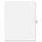 Avery Consumer Products Legal Index, Side Tab 13, 8-1/2"x11", 25/PK, 1/25 Cut