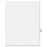 Avery Consumer Products Legal Index, Side Tab 17, 8-1/2"x11", 25/PK, 1/25 Cut
