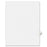 Avery Consumer Products Legal Index, Side Tab 19, 8-1/2"x11", 25/PK, 1/25 Cut
