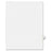 Avery Consumer Products Legal Index, Side Tab 20, 8-1/2"x11", 25/PK, 1/25 Cut