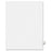 Avery Consumer Products Legal Index, Side Tab 23, 8-1/2"x11", 25/PK, 1/25 Cut