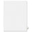 Avery Consumer Products Legal Index, Side Tab 24, 8-1/2"x11", 25/PK, 1/25 Cut
