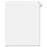 Avery Consumer Products Legal Index, Side Tab 26, 8-1/2"x11", 25/PK, 1/25 Cut