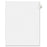 Avery Consumer Products Legal Index, Side Tab 27, 8-1/2"x11", 25/PK, 1/25 Cut