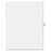 Avery Consumer Products Legal Index, Side Tab 37, 8-1/2"x11", 25/PK, 1/25 Cut
