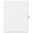 Avery Consumer Products Legal Index, Side Tab 38, 8-1/2"x11", 25/PK, 1/25 Cut