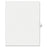 Avery Consumer Products Legal Index, Side Tab 39, 8-1/2"x11", 25/PK, 1/25 Cut