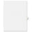 Avery Consumer Products Legal Index, Side Tab 40, 8-1/2"x11", 25/PK, 1/25 Cut