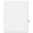 Avery Consumer Products Legal Index, Side Tab 42, 8-1/2"x11", 25/PK, 1/25 Cut