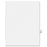 Avery Consumer Products Legal Index, Side Tab 43, 8-1/2"x11", 25/PK, 1/25 Cut