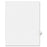 Avery Consumer Products Legal Index, Side Tab 44, 8-1/2"x11", 25/PK, 1/25 Cut