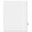 Avery Consumer Products Legal Index, Side Tab 45, 8-1/2"x11", 25/PK, 1/25 Cut