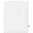 Avery Consumer Products Legal Index, Side Tab 47, 8-1/2"x11", 25/PK, 1/25 Cut