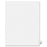 Avery Consumer Products Legal Index, Side Tab 50, 8-1/2"x11", 25/PK, 1/25 Cut