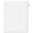 Avery Consumer Products Legal Index, Side Tab 52, 8-1/2"x11", 25/PK, 1/25 Cut