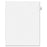 Avery Consumer Products Legal Index, Side Tab 53, 8-1/2"x11", 25/PK, 1/25 Cut