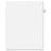 Avery Consumer Products Legal Index, Side Tab 54, 8-1/2"x11", 25/PK, 1/25 Cut