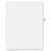 Avery Consumer Products Legal Index, Side Tab 59, 8-1/2"x11", 25/PK, 1/25 Cut