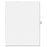 Avery Consumer Products Legal Index, Side Tab 62, 8-1/2"x11", 25/PK, 1/25 Cut