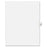 Avery Consumer Products Legal Index, Side Tab 63, 8-1/2"x11", 25/PK, 1/25 Cut