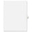 Avery Consumer Products Legal Index, Side Tab 64, 8-1/2"x11", 25/PK, 1/25 Cut