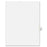 Avery Consumer Products Legal Index, Side Tab 66, 8-1/2"x11", 25/PK, 1/25 Cut