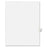 Avery Consumer Products Legal Index, Side Tab 67, 8-1/2"x11", 25/PK, 1/25 Cut