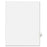 Avery Consumer Products Legal Index, Side Tab 70, 8-1/2"x11", 25/PK, 1/25 Cut