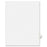 Avery Consumer Products Legal Index, Side Tab 71, 8-1/2"x11", 25/PK, 1/25 Cut