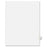 Avery Consumer Products Legal Index, Side Tab 72, 8-1/2"x11", 25/PK, 1/25 Cut