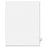 Avery Consumer Products Legal Index, Side Tab 73, 8-1/2"x11", 25/PK, 1/25 Cut