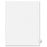 Avery Consumer Products Legal Index, Side Tab 74, 8-1/2"x11", 25/PK, 1/25 Cut