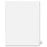 Avery Consumer Products Legal Index, Side Tab 75, 8-1/2"x11", 25/PK, 1/25 Cut