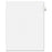 Avery Consumer Products Legal Index, Side Tab 78, 8-1/2"x11", 25/PK, 1/25 Cut