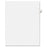 Avery Consumer Products Legal Index, Side Tab 80, 8-1/2"x11", 25/PK, 1/25 Cut