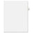 Avery Consumer Products Legal Index, Side Tab 81, 8-1/2"x11", 25/PK, 1/25 Cut