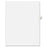 Avery Consumer Products Legal Index, Side Tab 84, 8-1/2"x11", 25/PK, 1/25 Cut