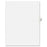 Avery Consumer Products Legal Index, Side Tab 85, 8-1/2"x11", 25/PK, 1/25 Cut