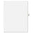Avery Consumer Products Legal Index, Side Tab 86, 8-1/2"x11", 25/PK, 1/25 Cut