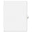 Avery Consumer Products Legal Index, Side Tab 89, 8-1/2"x11", 25/PK, 1/25 Cut