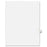 Avery Consumer Products Legal Index, Side Tab 93, 8-1/2"x11", 25/PK, 1/25 Cut